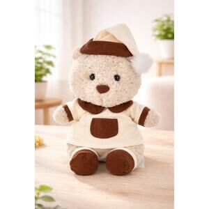 Bartholomew Bear Junior clothes outfits - Brown Loungewear Set[BXYC-14-6IN]